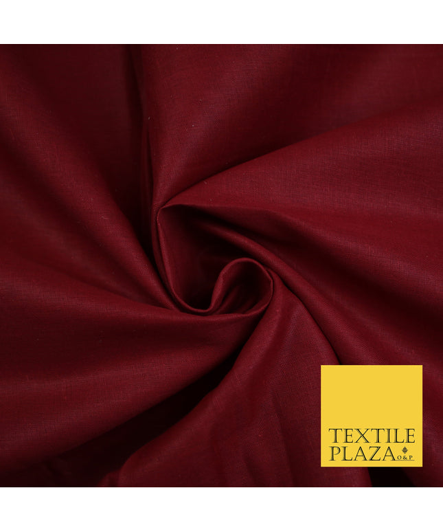 WINE - Full Voile 100% COTTON RUBIA Fabric Turban Sikh Dastaar Pagh Patka 3M - 5M - 6M - 7M 8088