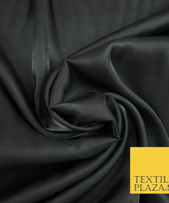 OVER 35 COLOURS - Premium Soft Smooth Shimmer Woven Polyester Dress Fabric 58"