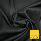 OVER 35 COLOURS - Premium Soft Smooth Shimmer Woven Polyester Dress Fabric 58"
