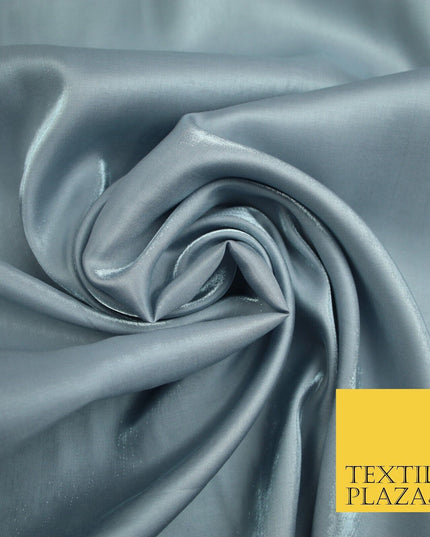 OVER 35 COLOURS - Premium Soft Smooth Shimmer Woven Polyester Dress Fabric 58"