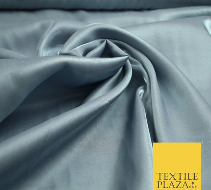 OVER 35 COLOURS - Premium Soft Smooth Shimmer Woven Polyester Dress Fabric 58"