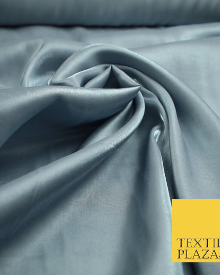 OVER 35 COLOURS - Premium Soft Smooth Shimmer Woven Polyester Dress Fabric 58"
