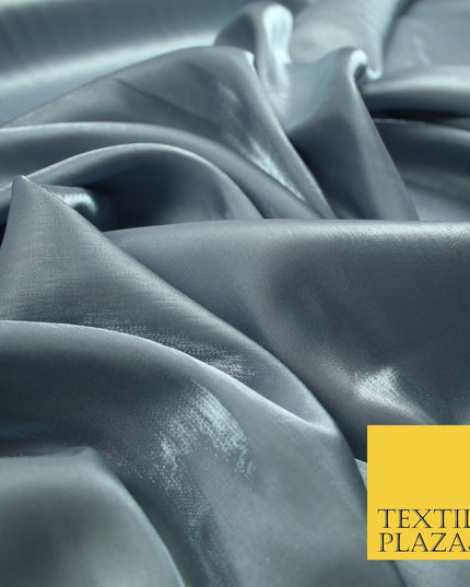 OVER 35 COLOURS - Premium Soft Smooth Shimmer Woven Polyester Dress Fabric 58"