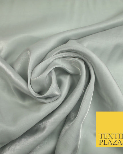 OVER 35 COLOURS - Premium Soft Smooth Shimmer Woven Polyester Dress Fabric 58"