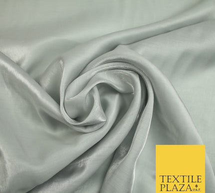 OVER 35 COLOURS - Premium Soft Smooth Shimmer Woven Polyester Dress Fabric 58"
