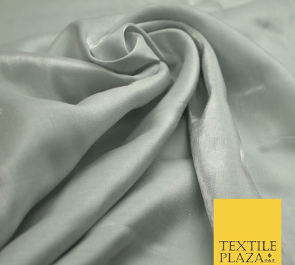 OVER 35 COLOURS - Premium Soft Smooth Shimmer Woven Polyester Dress Fabric 58"
