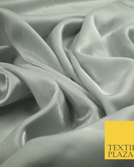 OVER 35 COLOURS - Premium Soft Smooth Shimmer Woven Polyester Dress Fabric 58"