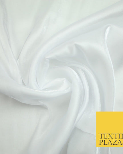 OVER 35 COLOURS - Premium Soft Smooth Shimmer Woven Polyester Dress Fabric 58"