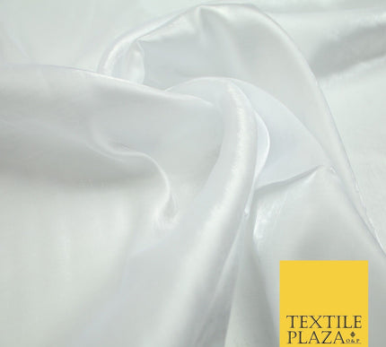 OVER 35 COLOURS - Premium Soft Smooth Shimmer Woven Polyester Dress Fabric 58"