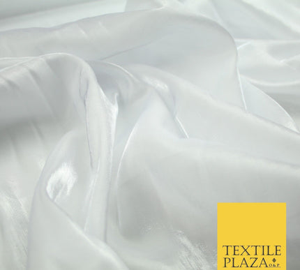 OVER 35 COLOURS - Premium Soft Smooth Shimmer Woven Polyester Dress Fabric 58"