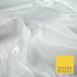 OVER 35 COLOURS - Premium Soft Smooth Shimmer Woven Polyester Dress Fabric 58"