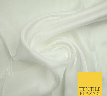 OVER 35 COLOURS - Premium Soft Smooth Shimmer Woven Polyester Dress Fabric 58"