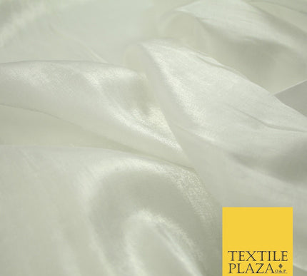 OVER 35 COLOURS - Premium Soft Smooth Shimmer Woven Polyester Dress Fabric 58"