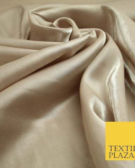 OVER 35 COLOURS - Premium Soft Smooth Shimmer Woven Polyester Dress Fabric 58"