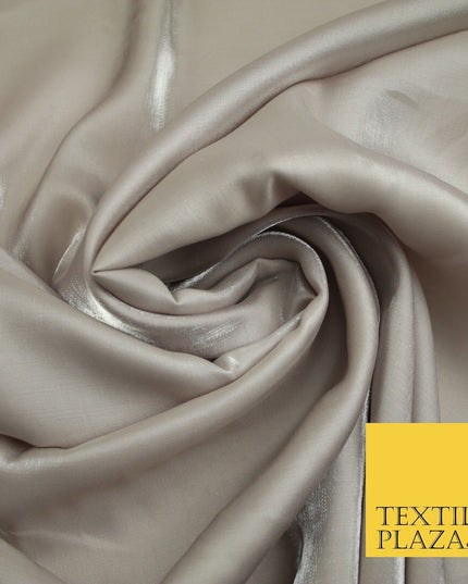 OVER 35 COLOURS - Premium Soft Smooth Shimmer Woven Polyester Dress Fabric 58"