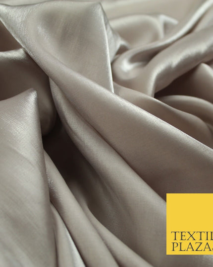 OVER 35 COLOURS - Premium Soft Smooth Shimmer Woven Polyester Dress Fabric 58"