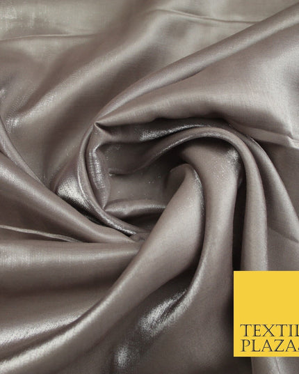 OVER 35 COLOURS - Premium Soft Smooth Shimmer Woven Polyester Dress Fabric 58"
