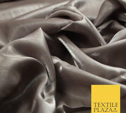 OVER 35 COLOURS - Premium Soft Smooth Shimmer Woven Polyester Dress Fabric 58"