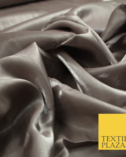 OVER 35 COLOURS - Premium Soft Smooth Shimmer Woven Polyester Dress Fabric 58"