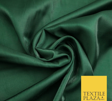 OVER 35 COLOURS - Premium Soft Smooth Shimmer Woven Polyester Dress Fabric 58"