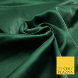 OVER 35 COLOURS - Premium Soft Smooth Shimmer Woven Polyester Dress Fabric 58"