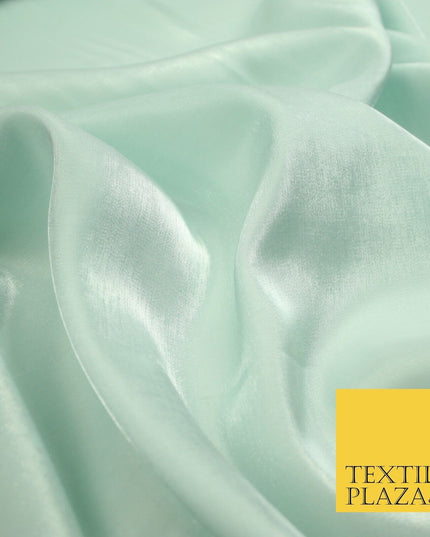 OVER 35 COLOURS - Premium Soft Smooth Shimmer Woven Polyester Dress Fabric 58"