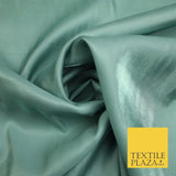 OVER 35 COLOURS - Premium Soft Smooth Shimmer Woven Polyester Dress Fabric 58"