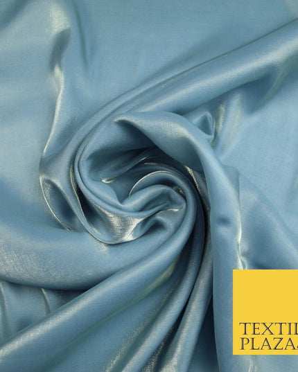 OVER 35 COLOURS - Premium Soft Smooth Shimmer Woven Polyester Dress Fabric 58"