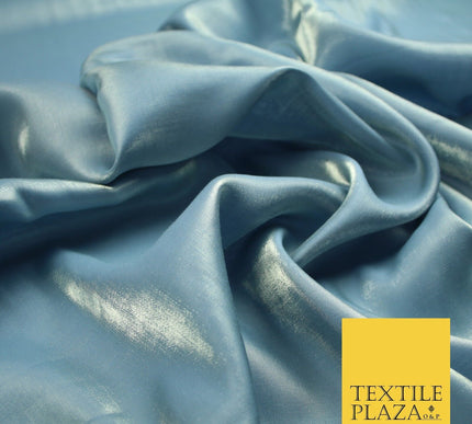 OVER 35 COLOURS - Premium Soft Smooth Shimmer Woven Polyester Dress Fabric 58"