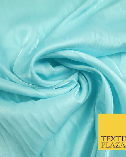 OVER 35 COLOURS - Premium Soft Smooth Shimmer Woven Polyester Dress Fabric 58"