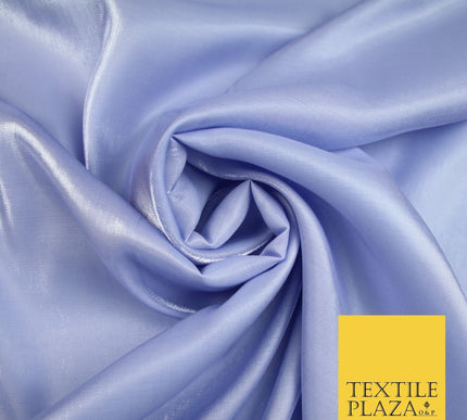 OVER 35 COLOURS - Premium Soft Smooth Shimmer Woven Polyester Dress Fabric 58"