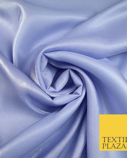 OVER 35 COLOURS - Premium Soft Smooth Shimmer Woven Polyester Dress Fabric 58"