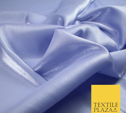 OVER 35 COLOURS - Premium Soft Smooth Shimmer Woven Polyester Dress Fabric 58"