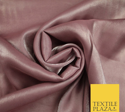 OVER 35 COLOURS - Premium Soft Smooth Shimmer Woven Polyester Dress Fabric 58"