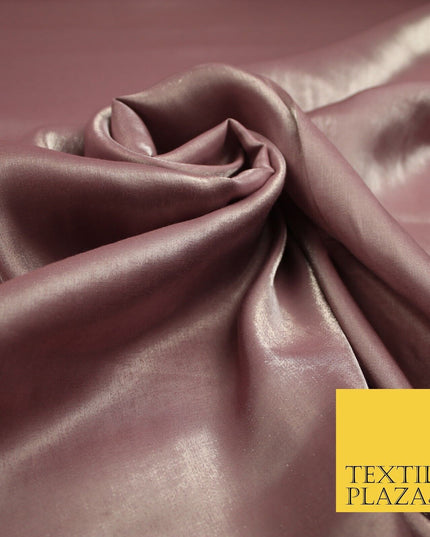 OVER 35 COLOURS - Premium Soft Smooth Shimmer Woven Polyester Dress Fabric 58"