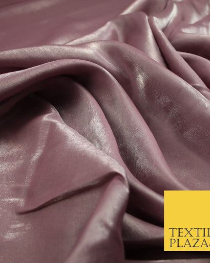 OVER 35 COLOURS - Premium Soft Smooth Shimmer Woven Polyester Dress Fabric 58"