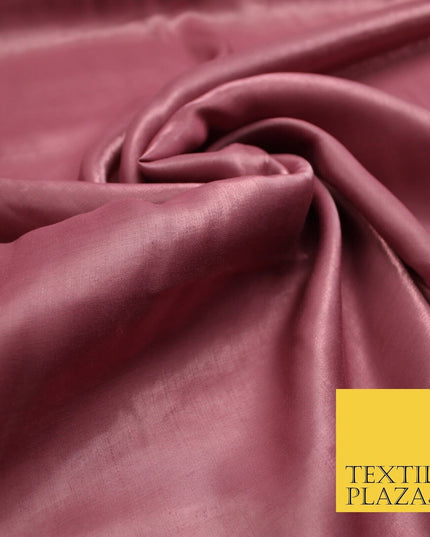 OVER 35 COLOURS - Premium Soft Smooth Shimmer Woven Polyester Dress Fabric 58"