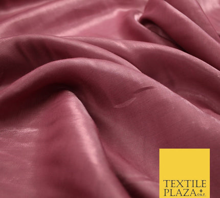 OVER 35 COLOURS - Premium Soft Smooth Shimmer Woven Polyester Dress Fabric 58"