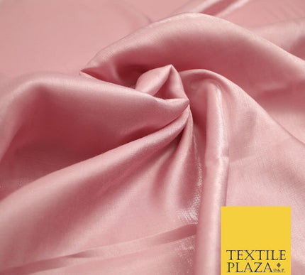 OVER 35 COLOURS - Premium Soft Smooth Shimmer Woven Polyester Dress Fabric 58"
