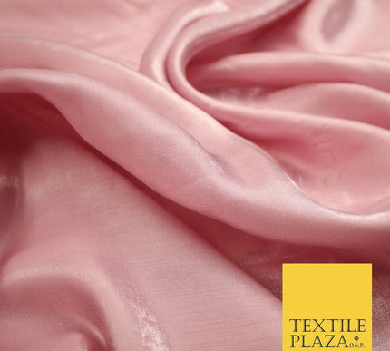OVER 35 COLOURS - Premium Soft Smooth Shimmer Woven Polyester Dress Fabric 58"