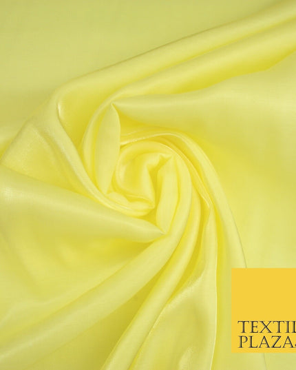 OVER 35 COLOURS - Premium Soft Smooth Shimmer Woven Polyester Dress Fabric 58"