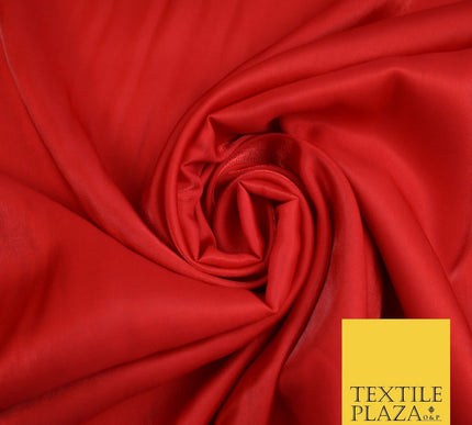 OVER 35 COLOURS - Premium Soft Smooth Shimmer Woven Polyester Dress Fabric 58"