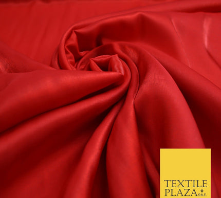 OVER 35 COLOURS - Premium Soft Smooth Shimmer Woven Polyester Dress Fabric 58"