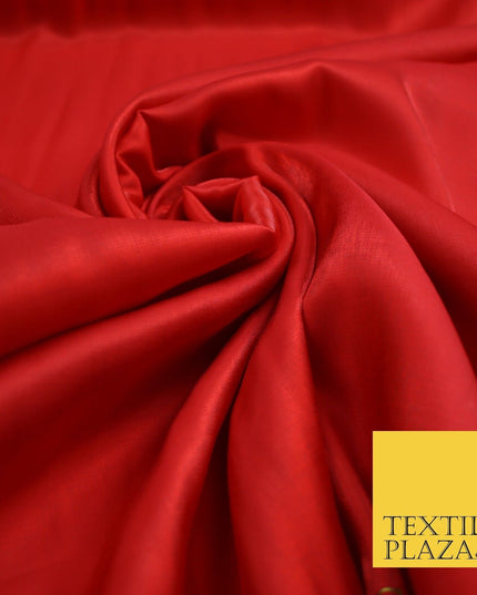 OVER 35 COLOURS - Premium Soft Smooth Shimmer Woven Polyester Dress Fabric 58"