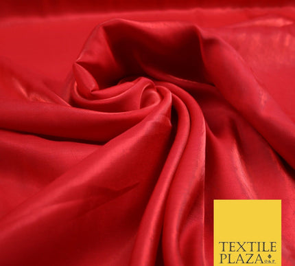 OVER 35 COLOURS - Premium Soft Smooth Shimmer Woven Polyester Dress Fabric 58"