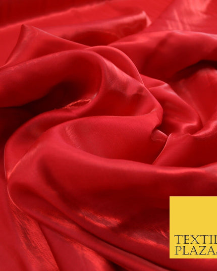 OVER 35 COLOURS - Premium Soft Smooth Shimmer Woven Polyester Dress Fabric 58"