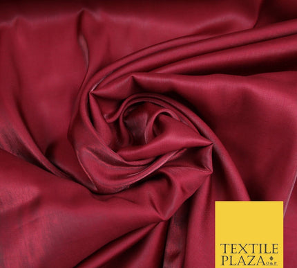 OVER 35 COLOURS - Premium Soft Smooth Shimmer Woven Polyester Dress Fabric 58"