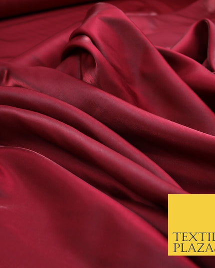 OVER 35 COLOURS - Premium Soft Smooth Shimmer Woven Polyester Dress Fabric 58"