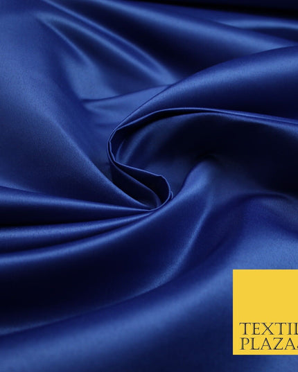 15 COLOURS - Premium Plain Smooth Matt Duchess Bridal Satin Fabric Wedding Dress