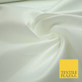 Premium Plain Smooth Heavy Matt Duchess Bridal Satin Fabric Wedding Dress 58"
